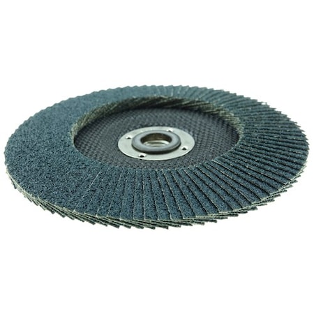 Weiler 7" Abrasive Flap Disc, Conical (TY29), 40Z, 5/8"-11 UNC 31368